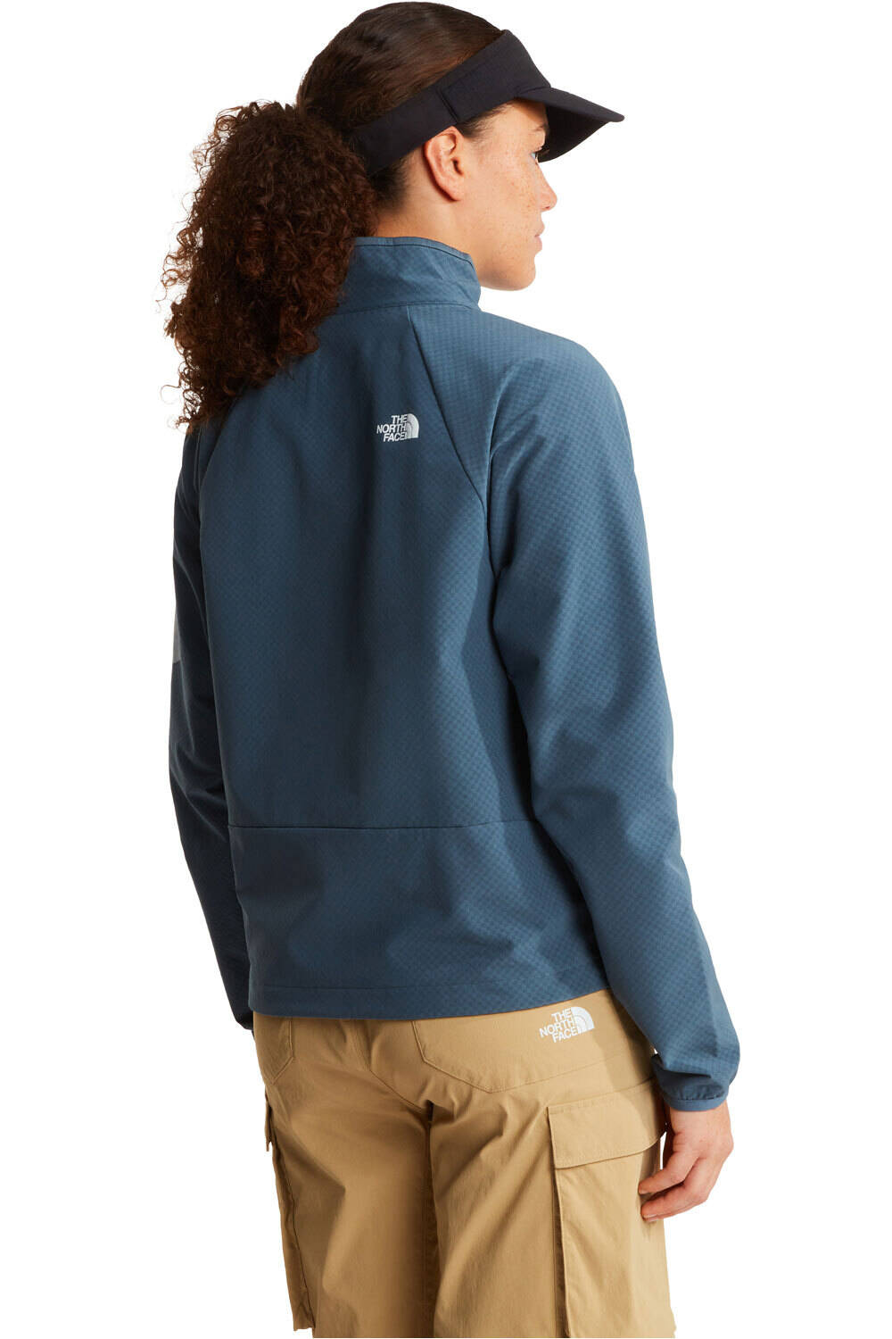 The North Face chaqueta softshell mujer W TEK APPROACH JACKET vista trasera