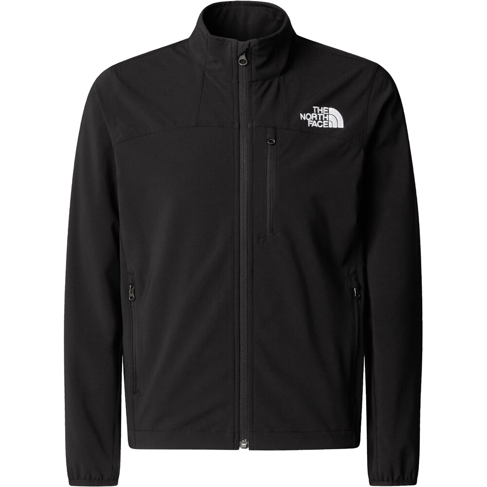 The North Face chaqueta softshell niño TEEN NIMBLE JACKET vista detalle