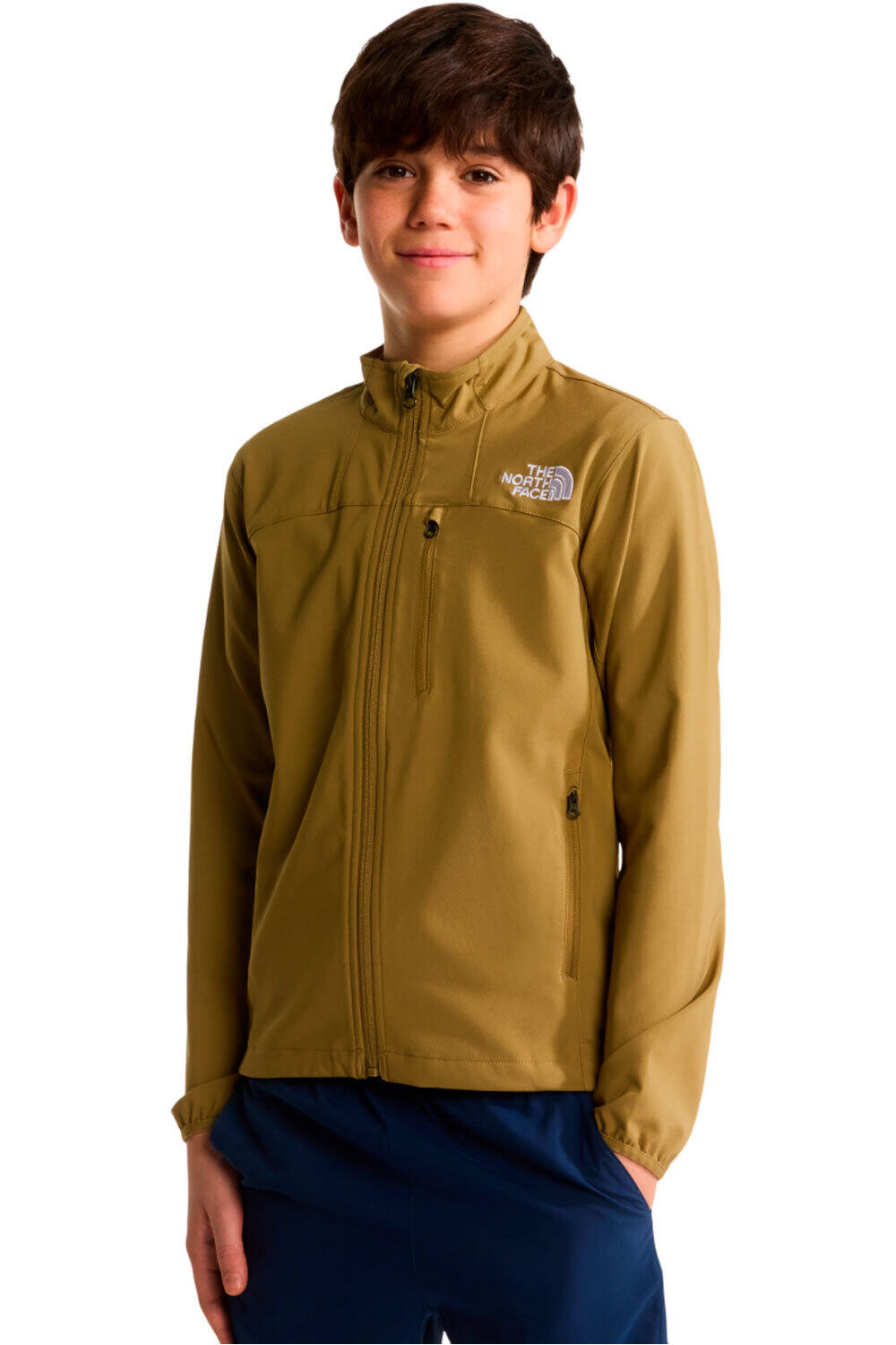 The North Face chaqueta softshell niño TEEN NIMBLE JACKET vista frontal