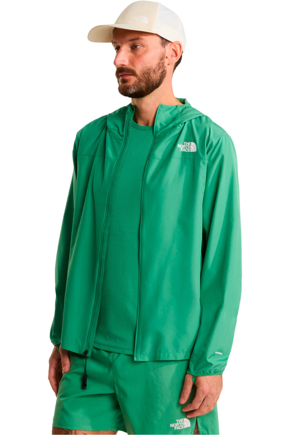 The North Face CHAQUETA TRAIL RUNNING HOMBRE M FONTANALES WIND JACKET vista detalle