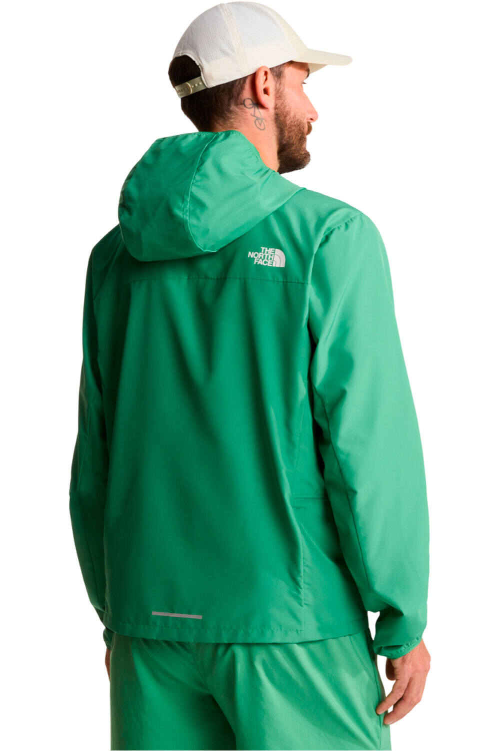 The North Face CHAQUETA TRAIL RUNNING HOMBRE M FONTANALES WIND JACKET vista trasera