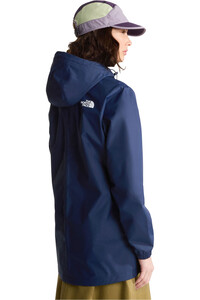 The North Face chubasquero mujer W ANTORA RAIN PARKA vista trasera