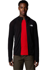 The North Face forro polar hombre M BOLT POLARTEC HOODIE vista detalle