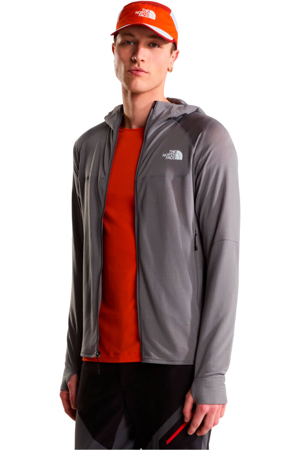 The North Face forro polar hombre M BOLT POLARTEC HOODIE vista trasera