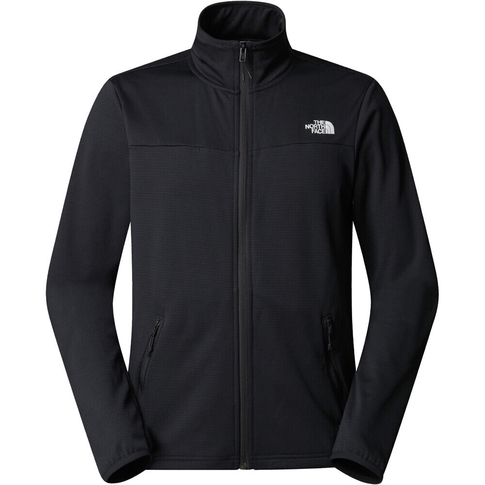 The North Face forro polar hombre M CEDAR TRAIL GRID FLEECE FZ JACKET vista detalle