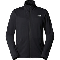 The North Face forro polar hombre M CEDAR TRAIL GRID FLEECE FZ JACKET vista detalle