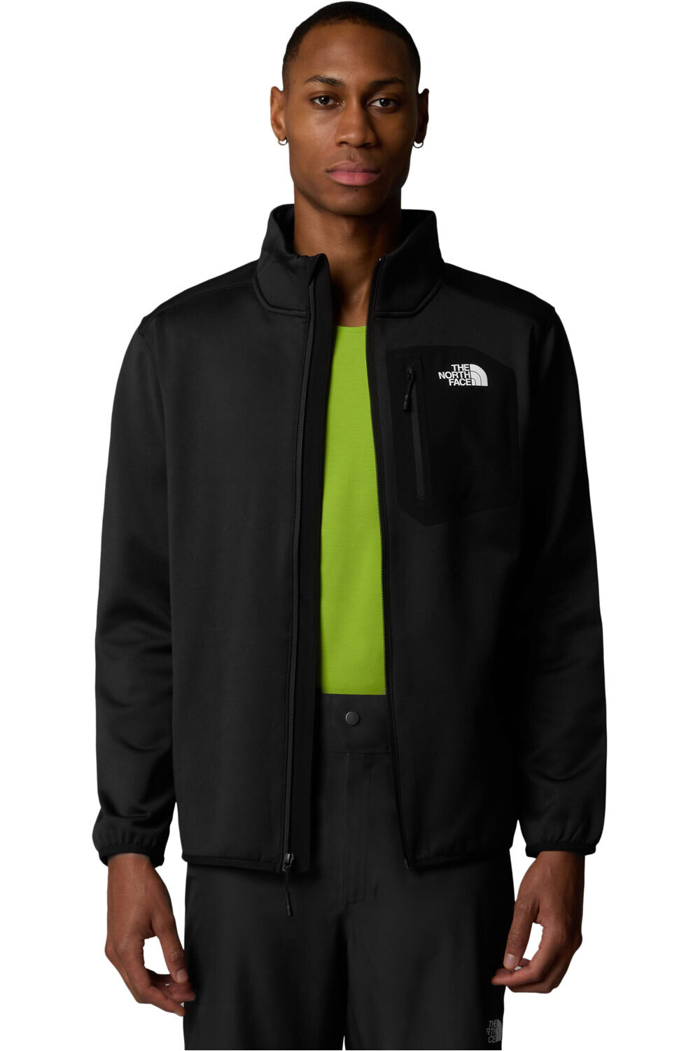 The North Face forro polar hombre M CREST FZ vista detalle