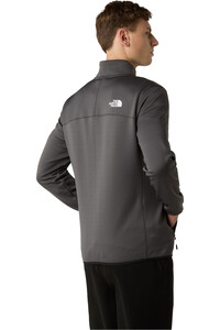 The North Face forro polar hombre M CREST FZ vista trasera