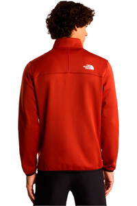 The North Face forro polar hombre M CREST FZ vista trasera