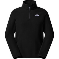 The North Face forro polar hombre M GLACIER FLEECE 1/4 ZIP JACKET vista detalle