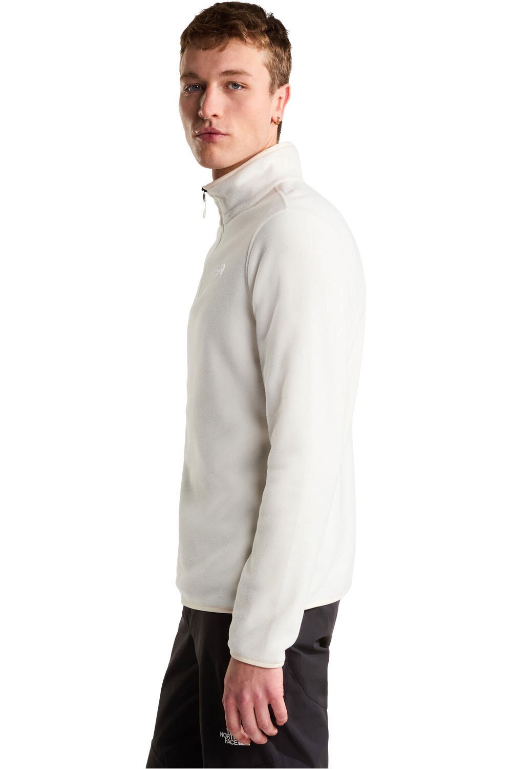 The North Face forro polar hombre M GLACIER FLEECE 1/4 ZIP JACKET vista detalle