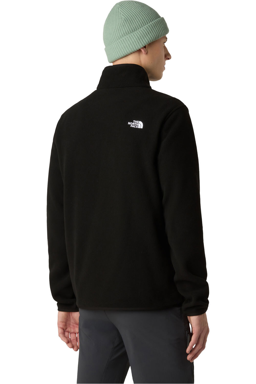 The North Face forro polar hombre M GLACIER FLEECE 1/4 ZIP JACKET vista trasera