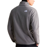 The North Face forro polar hombre M GLACIER FLEECE 1/4 ZIP JACKET vista trasera