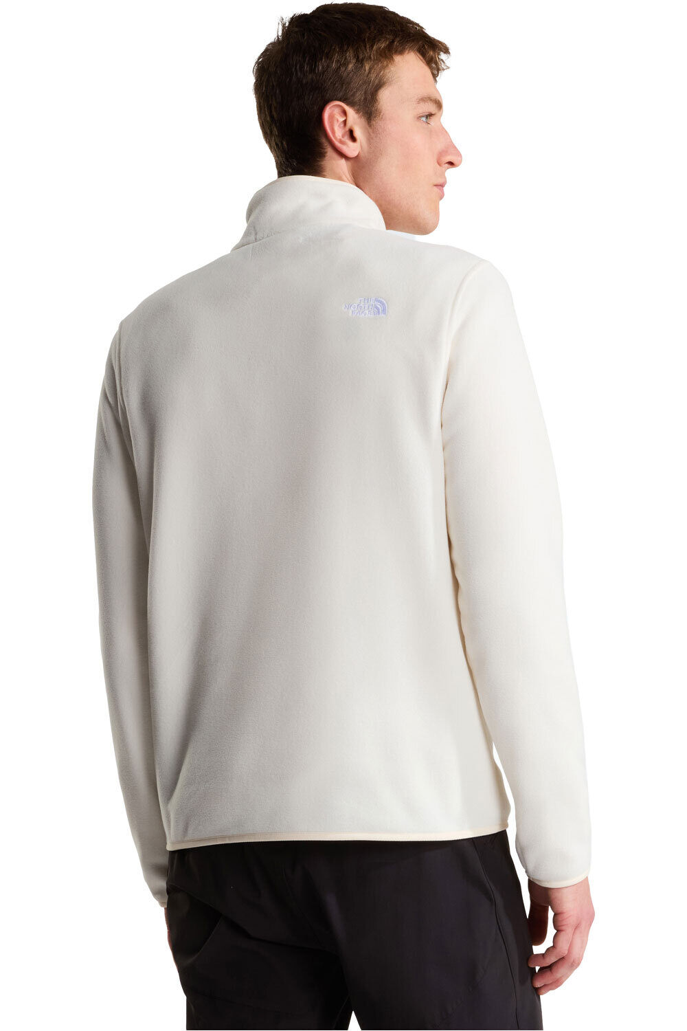 The North Face forro polar hombre M GLACIER FLEECE 1/4 ZIP JACKET vista trasera