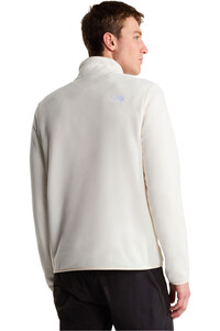 The North Face forro polar hombre M GLACIER FLEECE 1/4 ZIP JACKET vista trasera