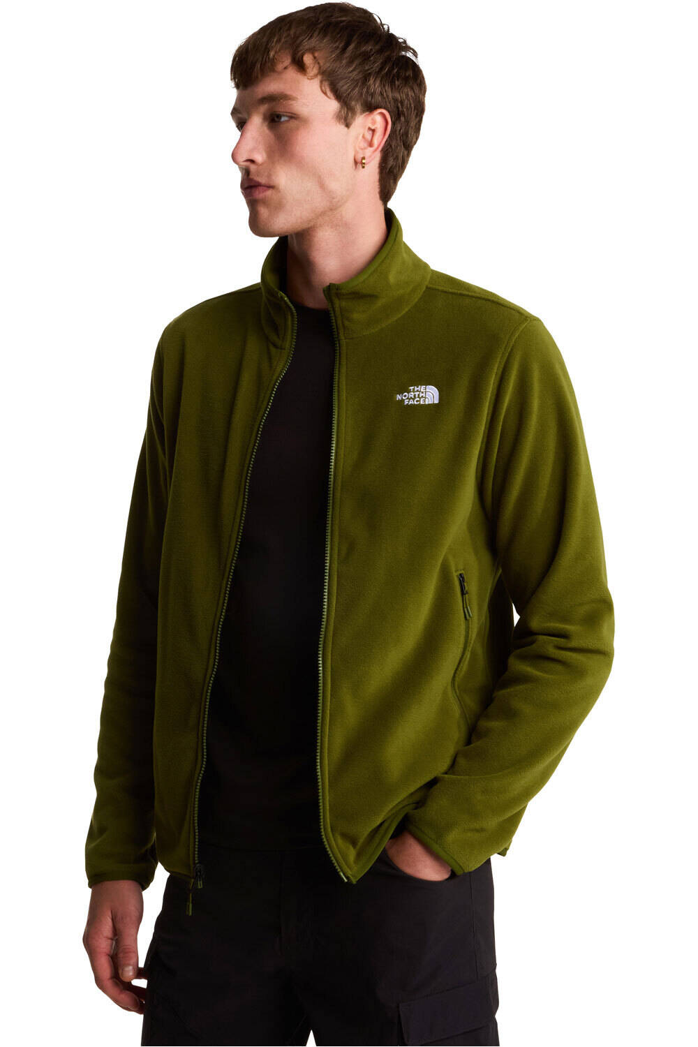 The North Face forro polar hombre M GLACIER FLEECE JACKET vista detalle