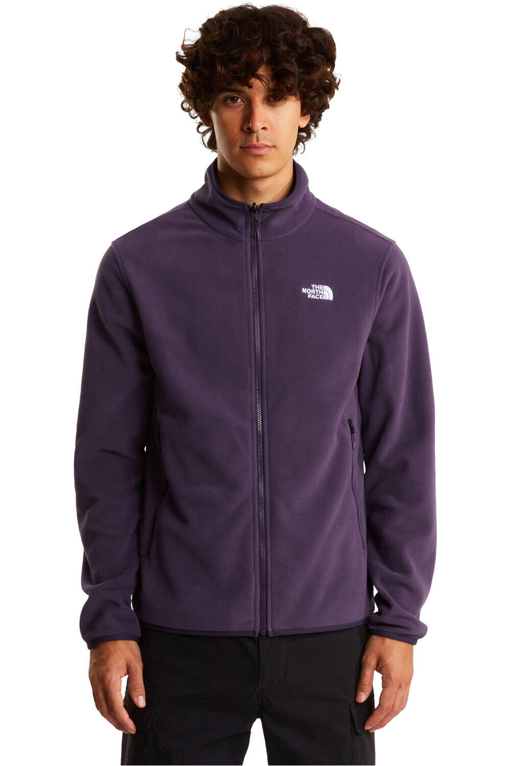 The North Face forro polar hombre M GLACIER FLEECE JACKET vista frontal