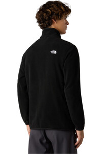 The North Face forro polar hombre M GLACIER FLEECE JACKET vista trasera