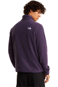The North Face forro polar hombre M GLACIER FLEECE JACKET vista trasera