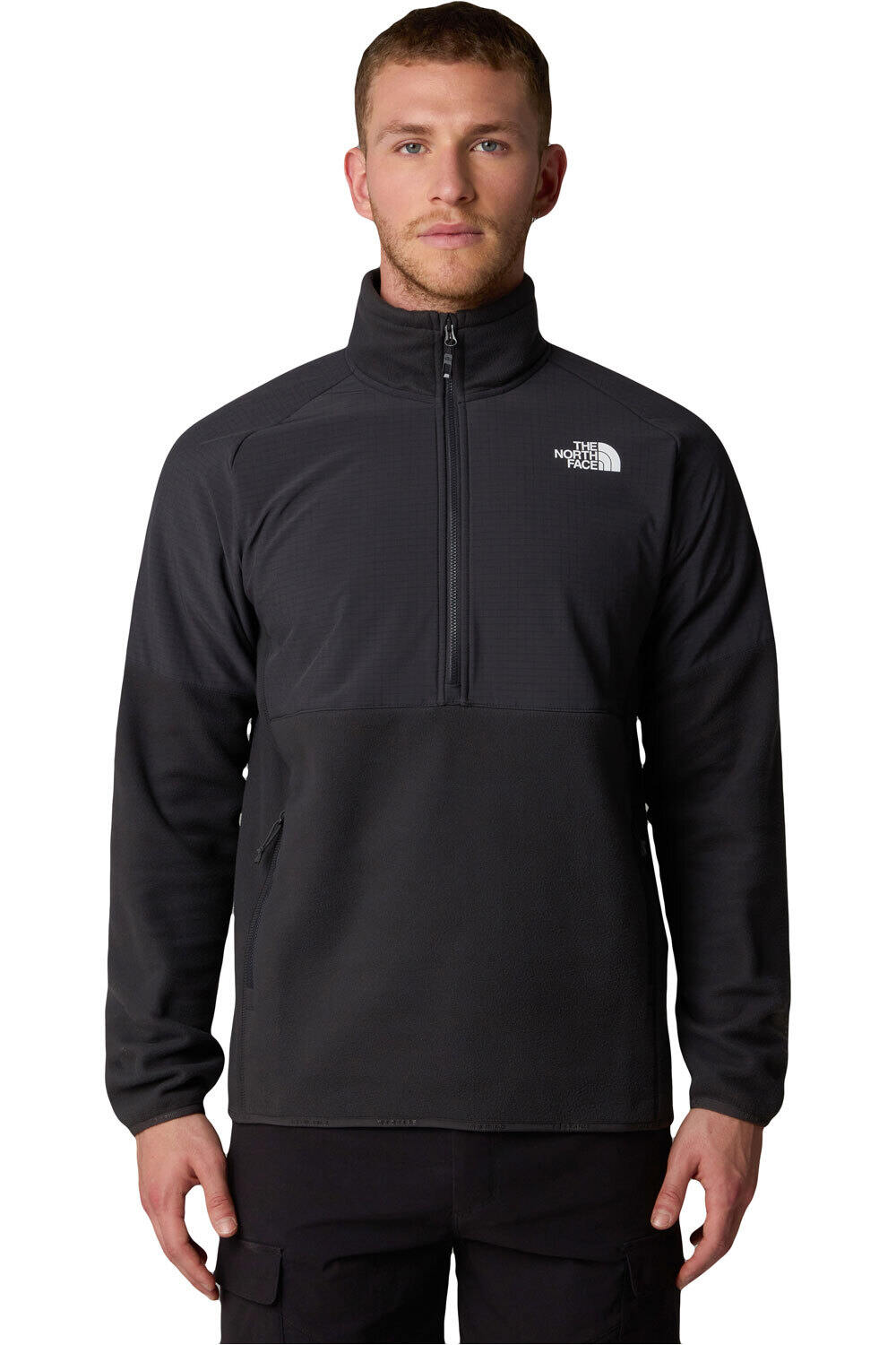 The North Face forro polar hombre M GLACIER HEAVYWEIGHT 1/2 ZIP vista frontal