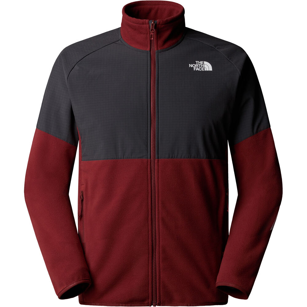 The North Face forro polar hombre M GLACIER HEAVYWEIGHT FULL ZIP vista detalle