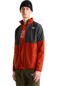 The North Face forro polar hombre M GLACIER HEAVYWEIGHT FULL ZIP vista detalle
