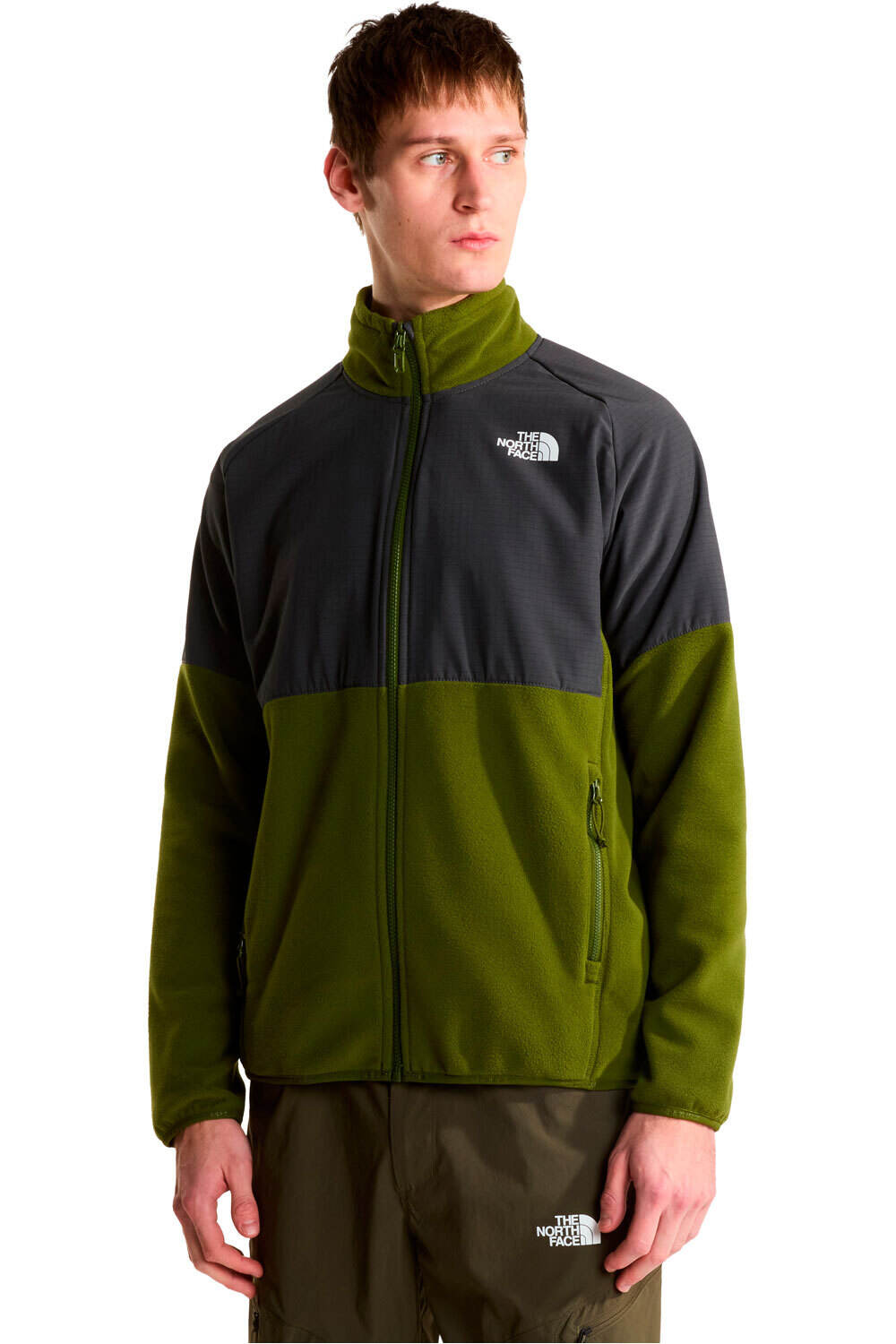 The North Face forro polar hombre M GLACIER HEAVYWEIGHT FULL ZIP vista frontal