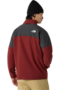 The North Face forro polar hombre M GLACIER HEAVYWEIGHT FULL ZIP vista trasera