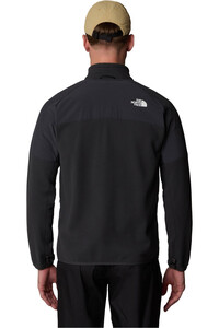 The North Face forro polar hombre M GLACIER HEAVYWEIGHT FULL ZIP vista trasera
