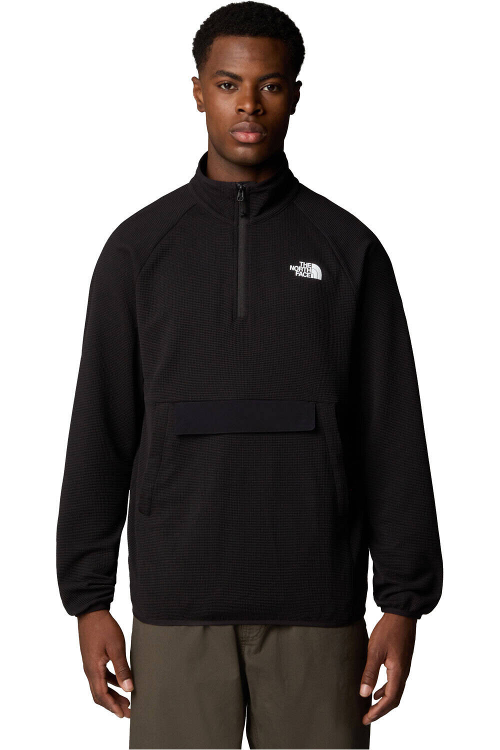 The North Face forro polar hombre M KECHA PACKABLE ANORAK vista frontal