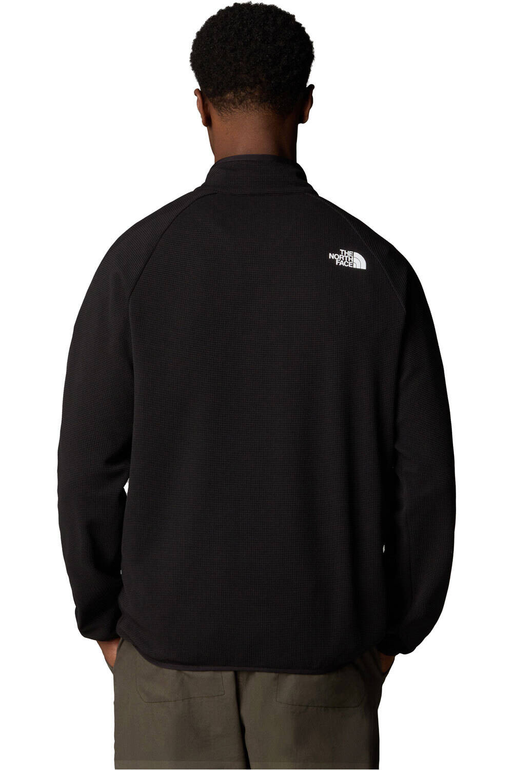 The North Face forro polar hombre M KECHA PACKABLE ANORAK vista trasera