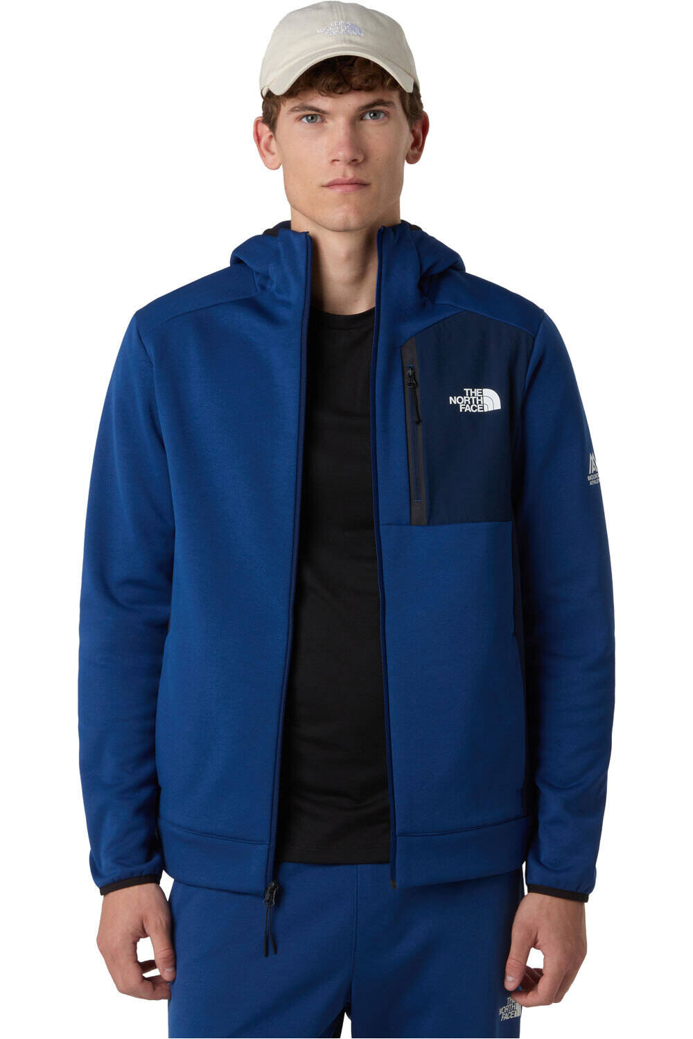 The North Face forro polar hombre M MOUNTAIN ATHLETICS FLEECE FULL ZIP JAC vista detalle
