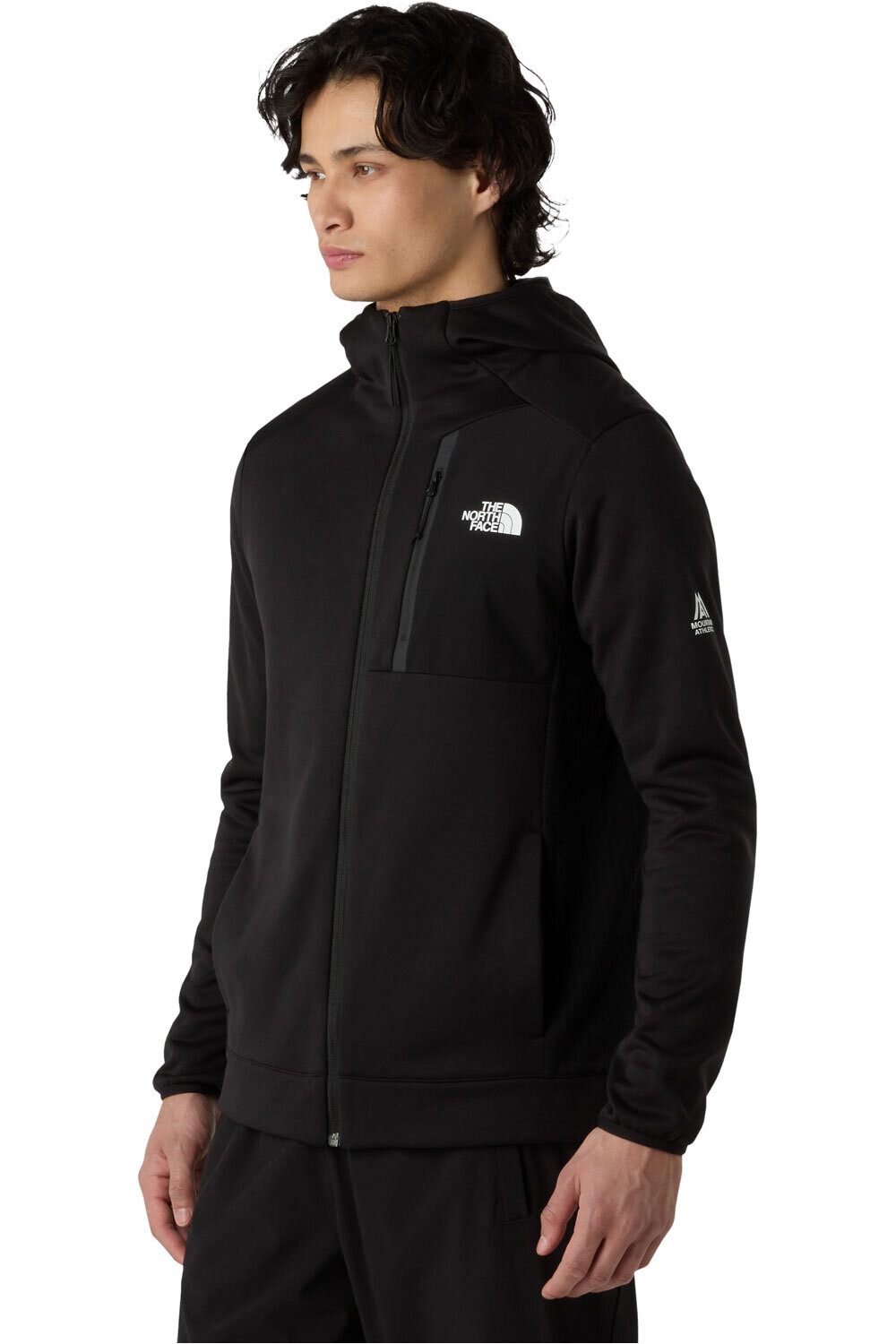 The North Face forro polar hombre M MOUNTAIN ATHLETICS FLEECE FULL ZIP JAC vista frontal