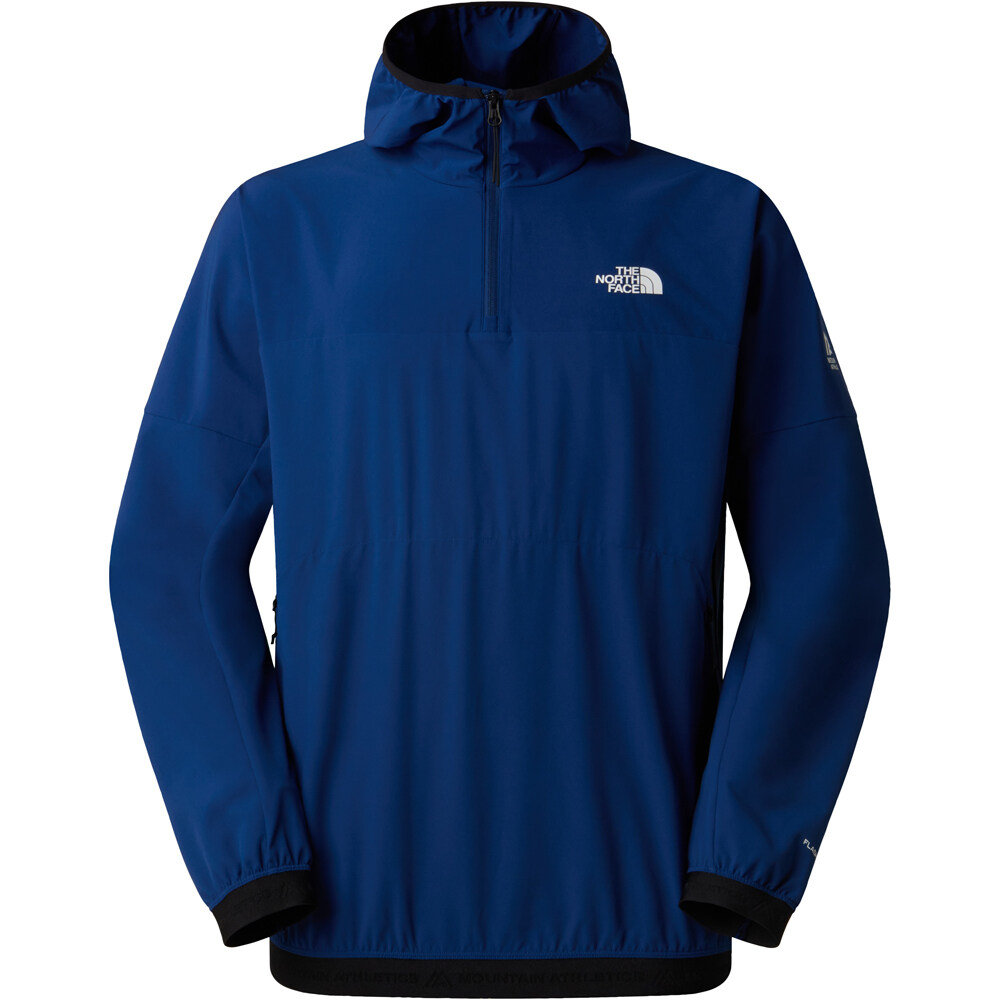 The North Face forro polar hombre M MOUNTAIN ATHLETICS USHBA 1/4 ZIP vista detalle