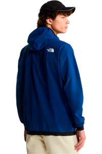 The North Face forro polar hombre M MOUNTAIN ATHLETICS USHBA 1/4 ZIP vista trasera