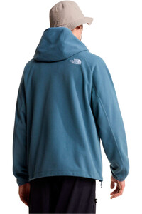 The North Face forro polar hombre M OXARA HOODED FLEECE vista trasera