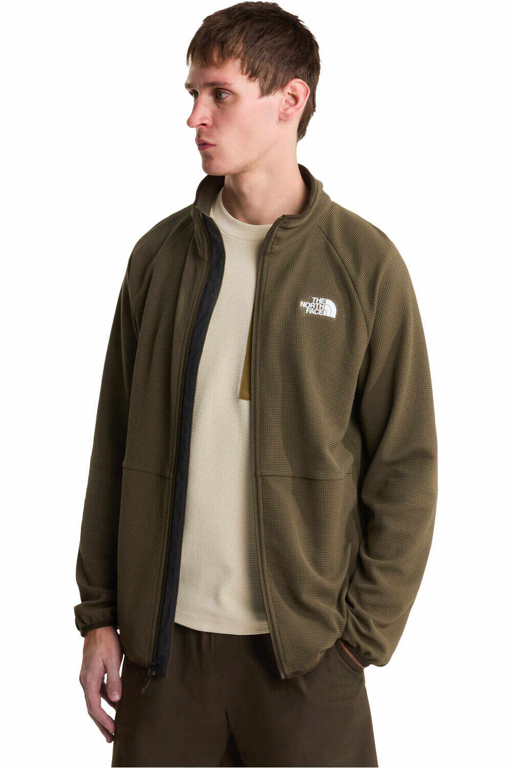 The North Face forro polar hombre M PACKABLE KECHA FZ vista detalle