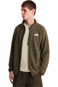 The North Face forro polar hombre M PACKABLE KECHA FZ vista detalle