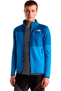 The North Face forro polar hombre M POLARTEC POWERGRID STORMGAP JACKET vista detalle
