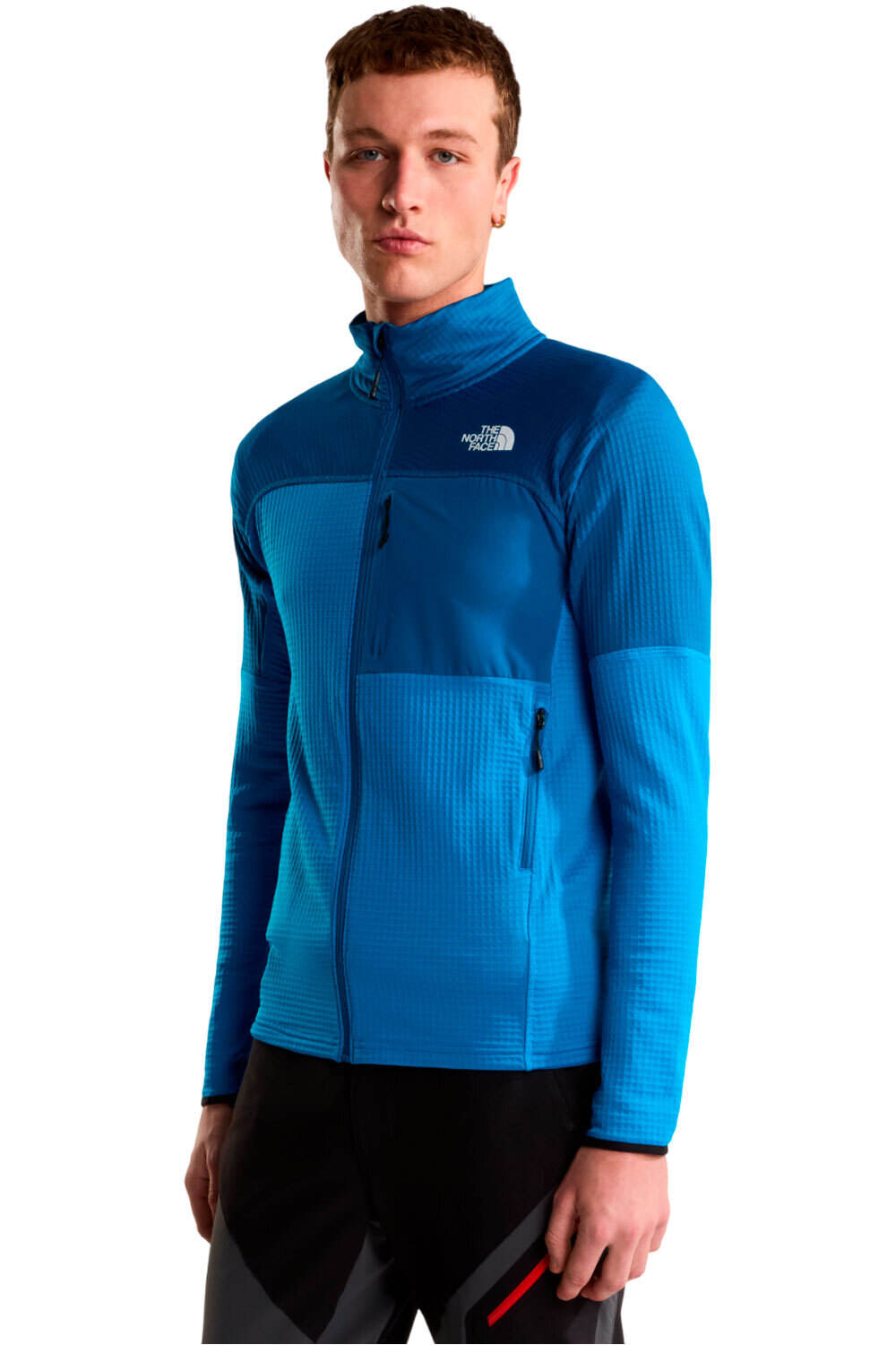 The North Face forro polar hombre M POLARTEC POWERGRID STORMGAP JACKET vista frontal