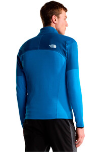 The North Face forro polar hombre M POLARTEC POWERGRID STORMGAP JACKET vista trasera