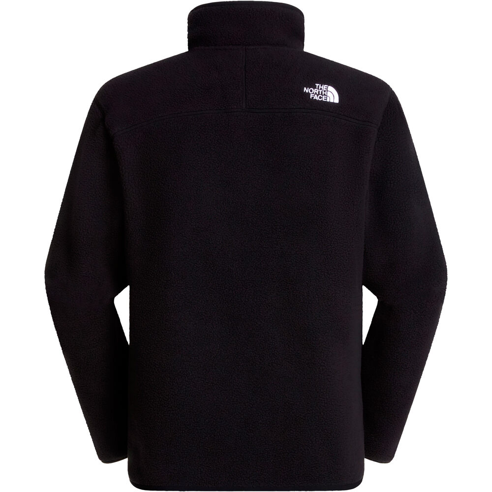 The North Face forro polar hombre M SHISPARE 1-4 ZIP FLEECE vista trasera