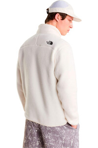 The North Face forro polar hombre M SHISPARE 1-4 ZIP FLEECE vista trasera