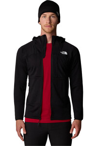 The North Face forro polar hombre M STORMGAP POWERGRID HOODIE vista detalle