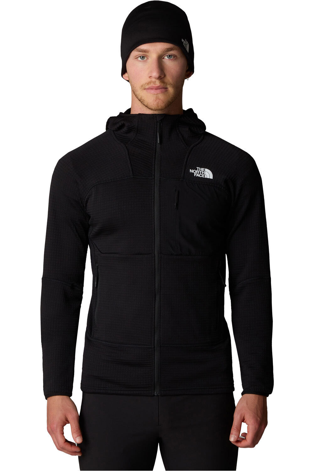 The North Face forro polar hombre M STORMGAP POWERGRID HOODIE vista frontal