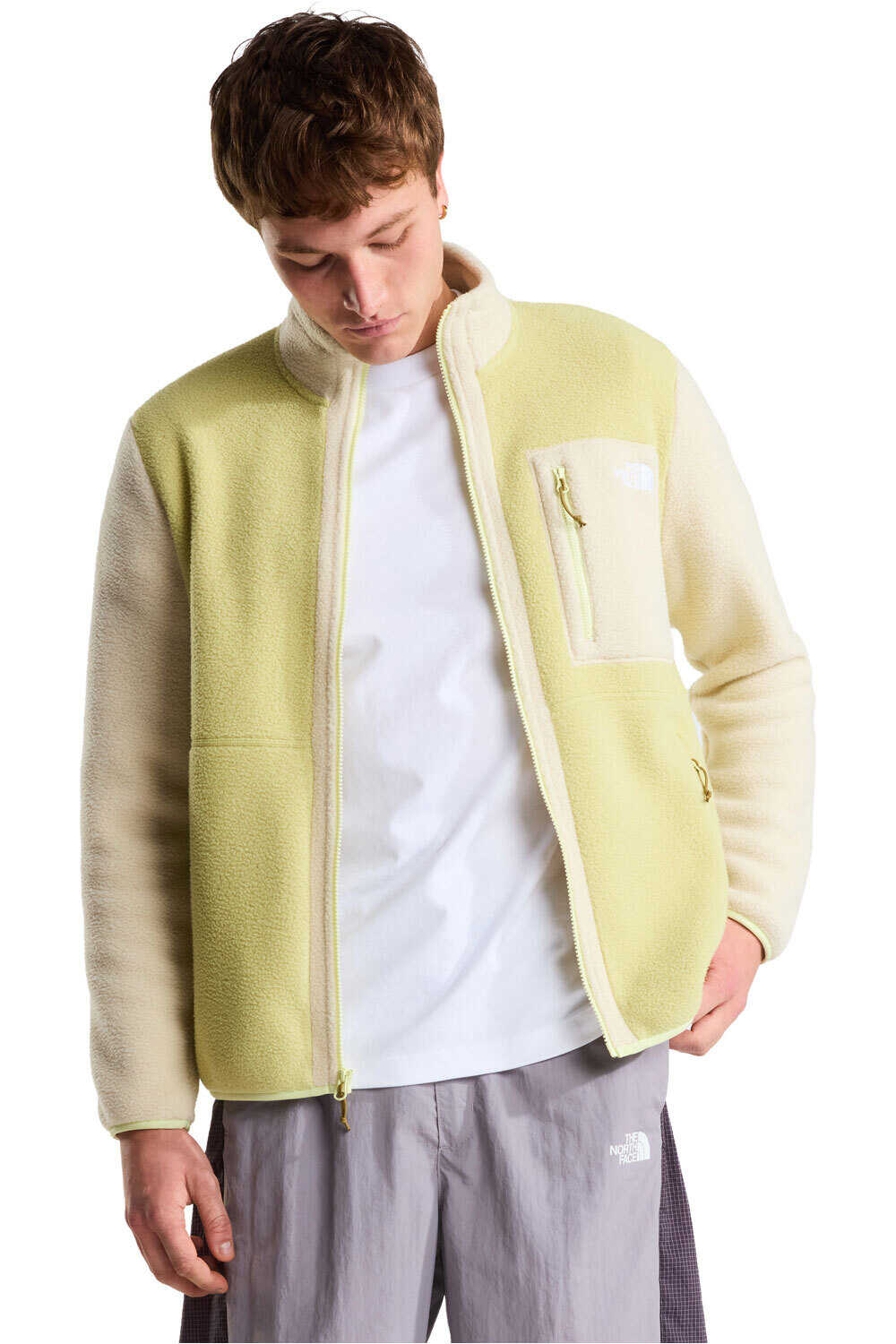 The North Face forro polar hombre M YUMIORI FULL ZIP vista detalle