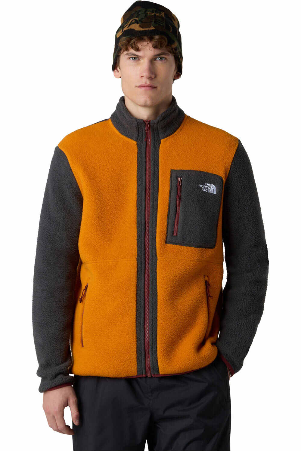 The North Face forro polar hombre M YUMIORI FULL ZIP vista frontal