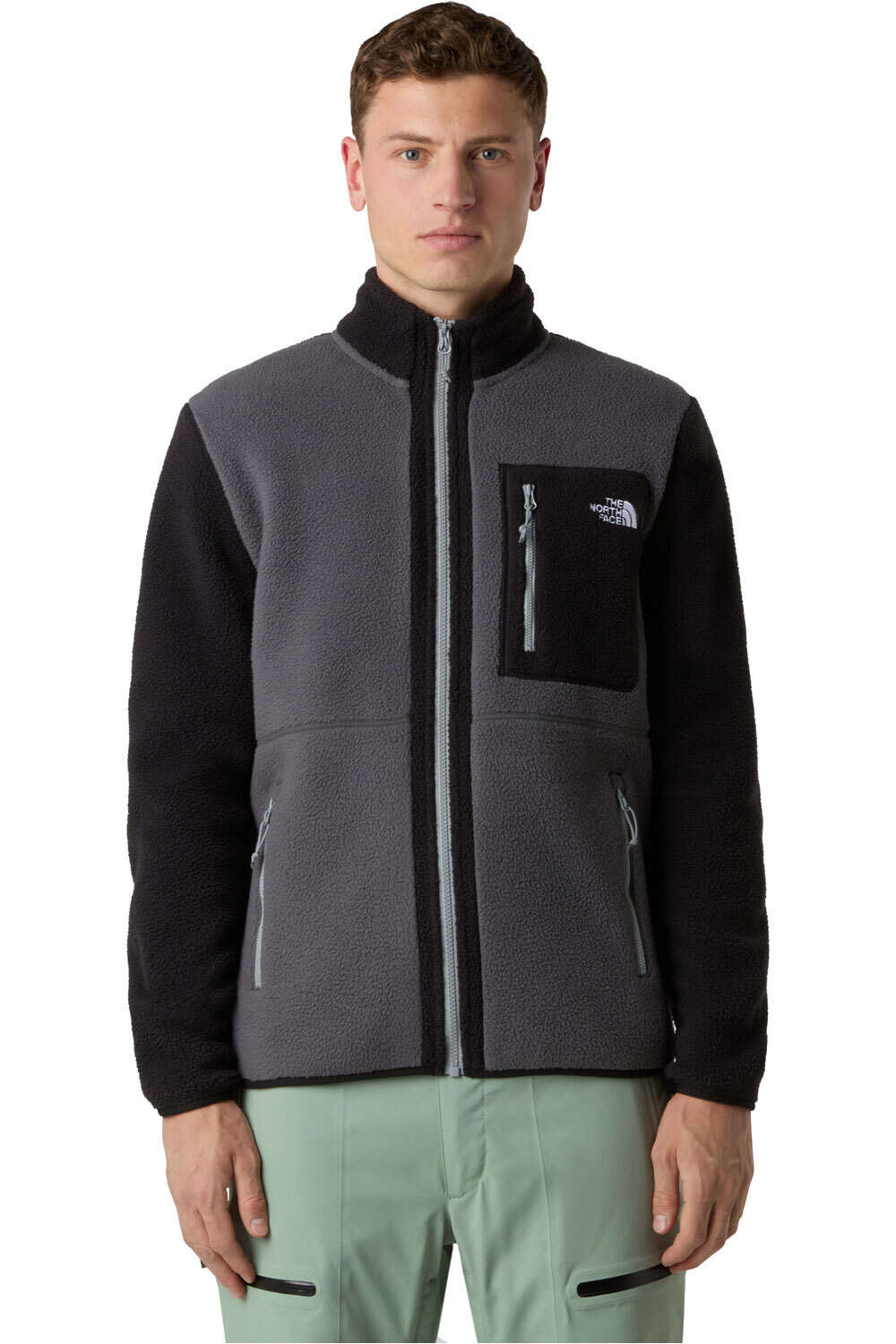The North Face forro polar hombre M YUMIORI FULL ZIP vista frontal