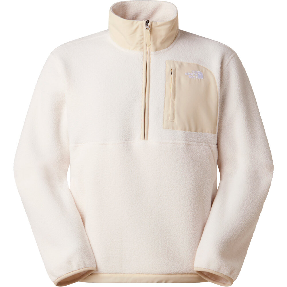 The North Face forro polar hombre M YUMIORI OFF PEAK 1/2 ZIP JACKET vista detalle