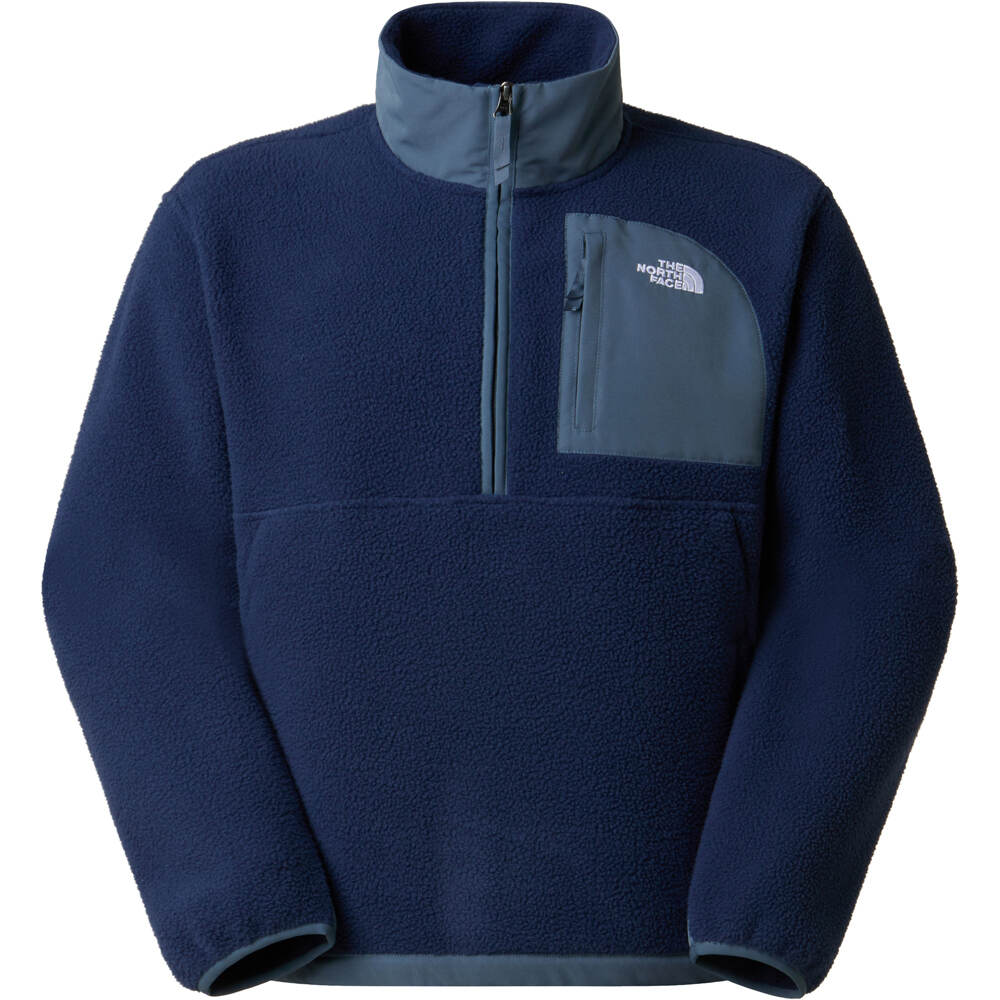 The North Face forro polar hombre M YUMIORI OFF PEAK 1/2 ZIP JACKET vista detalle
